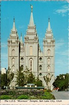 The LDS Mormon Temple Salt Lake City Utah Postcard PC475 - £3.92 GBP