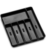 madesmart Silverware Tray-CARBON COLLECTION 6 Compartments, Soft-Grip Li... - $539.44 MXN