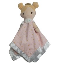 Douglas Baby Security Blanket Cuddle Toy LOVEY Princess Girl Plush Soother Satin - £15.45 GBP