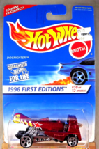 1996 Hot Wheels #375 First Editions 10/12 DOGFIGHTER Red w/Chrome 5Dot Sp-Varia - £8.22 GBP