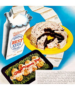 1937 Pillsbury Best Flour Desserts Cakes Breads Advertisement Baking Foo... - $29.99