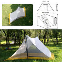 Ultralight 1-2 Person 3-Season Inner Tent for Outdoor Camping with Silicone Coat - £55.61 GBP+