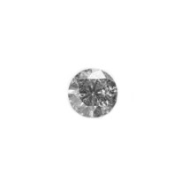 Natural Diamond 1.4mm Round VS Clarity Icy Grey Color Brilliant Cut Salt and Pep - £10.45 GBP