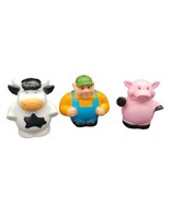 TOMY ERTL  John Deere Farmer Figures Hayride Toy Replacement Lot of 3 - £6.16 GBP