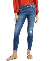 MSRP $70 Inc International Concepts Mid Rise Skinny Jeans Blue Size 2 NWOT - £13.39 GBP