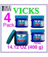 4 X 3.53 OZ, Vicks VapoRub Cough Suppressant &amp; Topical Analgesic, 14.12 ... - $841.36 MXN