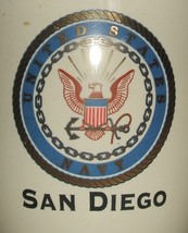 USN US Navy San Diego ceramic coffee mug PRC - £11.99 GBP