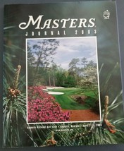 2003 Masters Journal (Mike Weir First Canadian Champion) Official Program  - £9.81 GBP