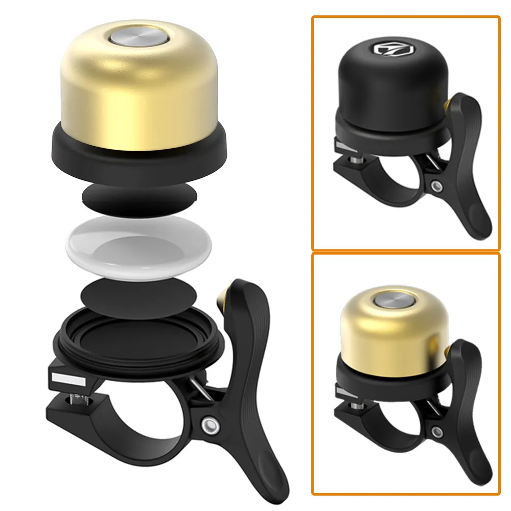 Bicycle Bell  AirTag Bike Mount GPS Tracker Waterproof ss Holder Hides AirTag Un - £100.17 GBP