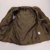 Love Tree Women's Size Small Vest Green Quilted Gold Accents Full Zip Mock Neck image 9