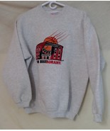 Vintage Hanes Michael Jordan Sweatshirt 90s Chicago The Restaurant Promo... - $34.99