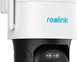 Reolink 8Mp Dual Lens Security Camera, 4K Wired Wifi Outdoor, And Trackm... - $220.96