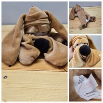 Tumbleweeds Plush Pajamas Worlds Laziest Hound Dog Stuffed Animal 1987 - $21.73