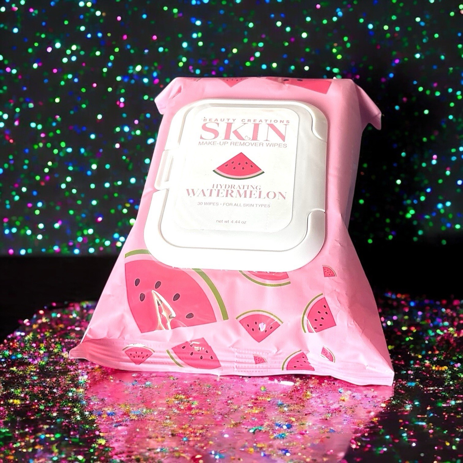 Beauty Creations Skin Make-up Remover Wipes- HYDRATING WATERMELON - 30 C... - $14.84