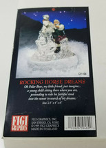 Rocking Horse Dreams Figi 1995 Light Up Santa Crystal Valley Christmas  ... - £12.08 GBP