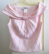 Beautifully Detailed Classic Top by Cachet~Petal Pink~6~Drop Dead Gorgeous - £26.53 GBP