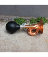 TRUMPET Copper Bike Bicycle Horn Bell fits Standard Handlebars - £46.86 GBP