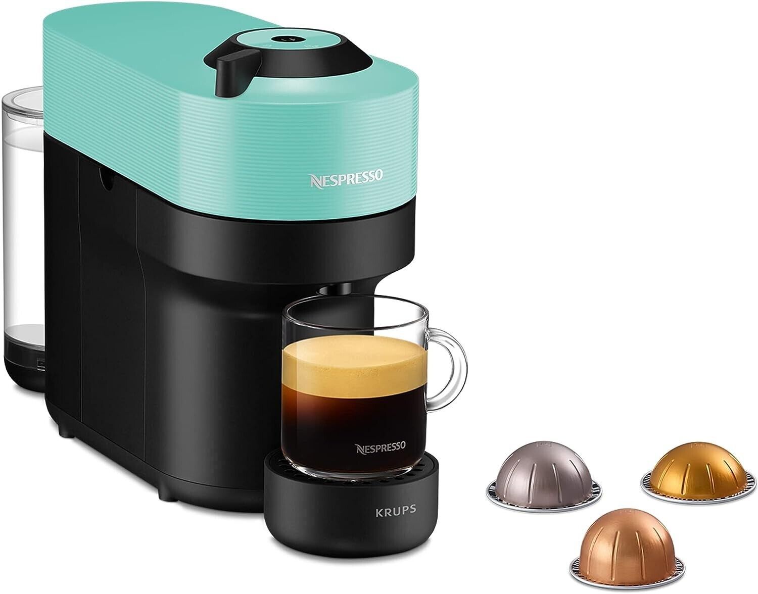Primary image for Nespresso VERTUO Pop - Capsule coffee maker, Krups espresso machine, 4 cup sizes