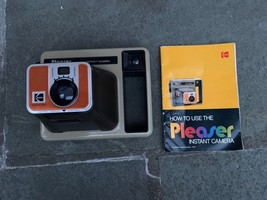 Vintage Kodak Pleaser Instant Camera With Manual Used - £15.54 GBP