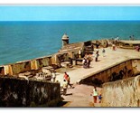 Castillo El Morro San Juan Puerto Rico UNP Chrome Postcard Z7 - £3.07 GBP