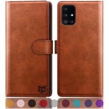 For Samsung Galaxy A71 5G (Non 4G Version) Leather Wallet Case With Rfid Credit  - £28.76 GBP
