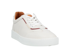 Bally Baxley Men&#39;s Bovine Leather Sneakers Shoes White US 12 /EU 11 GL02... - £168.41 GBP