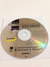 1999 Canadian Student Encyclopedia Edition McClelland & Stewart CD-ROM - $2.92