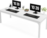 78.7 Inches Extra Long Two Person Office Desk,Double Workstation For Hom... - $365.99