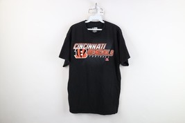 Y2K NFL Mens Large Distressed Spell Out Cincinnati Bengals Football T-Shirt - $19.75