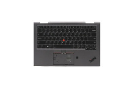 New Genuine Lenovo Thinkpad X1 Yoga 5th Gen Palmrest Keyboard 5M10Z37082 - £119.49 GBP