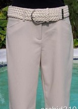 Cache Walking Bermuda Dress Short Pant New 2/4/6/8/10 XS/S/M WOVEN BELT ... - £37.12 GBP