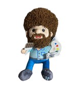 Licensed Bob Ross Character Plush Figure Doll Happy Little Painting Gift... - £8.16 GBP