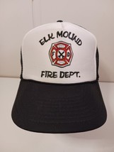 Vintage Elk Mound Fire Dept. Snapback Cap Hat - £11.67 GBP