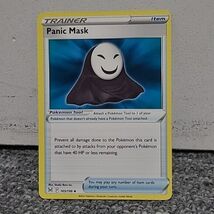 Pokemon Lost Origin - PANIC MASK Card 165/196 Uncommon Item Sword &amp; Shie... - $1.30