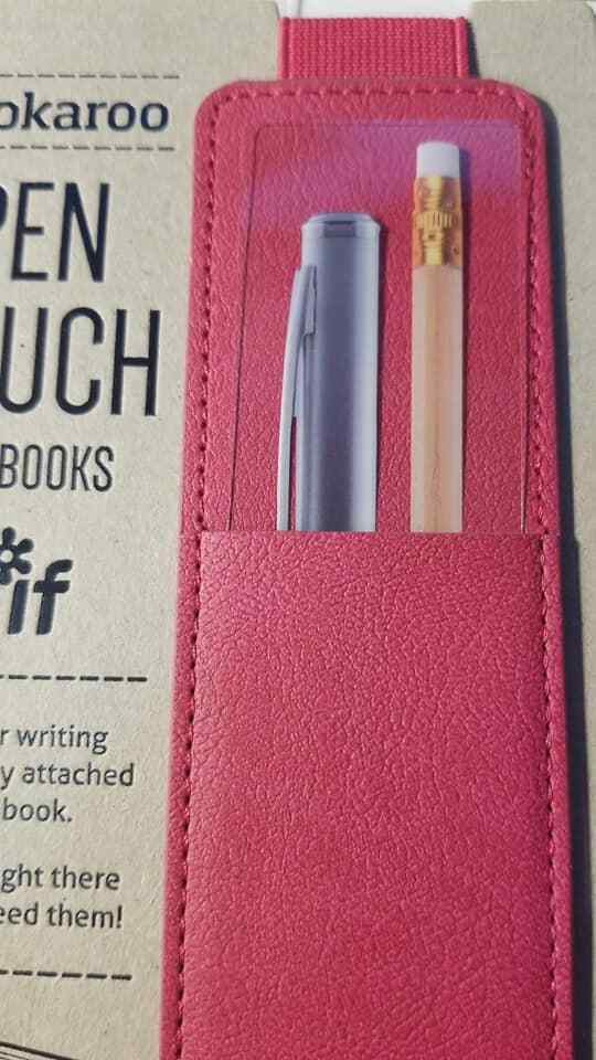 Bookaroo Pen Pouch - Pink (LOC BK-4) Item image 2
