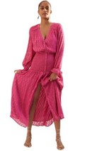 Anthropologie XS Pink Smocked Maxi Dress - $89.99