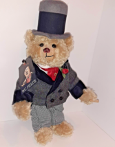 Coopertown Bears WC Fields Teddy 16&quot; Jointed w/Tag 118/888 Suit Rose Top... - £106.24 GBP
