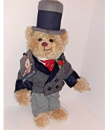 Coopertown Bears WC Fields Teddy 16&quot; Jointed w/Tag 118/888 Suit Rose Top... - £105.59 GBP