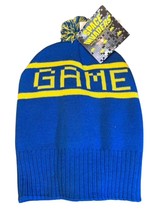 Game Over Blue and Yellow Skull Cap - Space Invaders - Unisex  Children ... - $23.62 CAD