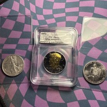 Lot Of US Coins - Ruthenium &amp; Gold Plated Enhanced Kennedy Silver 1/2 Do... - $1,396.84 MXN