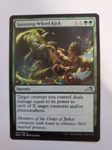 MTG Magic The Gathering Card Spinning Wheel Kick Sorcery Green Kamigawa Neon - £5.76 GBP