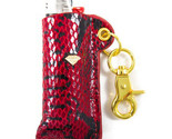 New in Giftbox Diamond Supply Co Red Black Gold Snakeskin Lighter Sleeve... - £17.61 GBP
