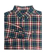 Ralph Lauren Shirt Boys Large Blue Plaid Button Down Natural Stretch Preppy - $29.69