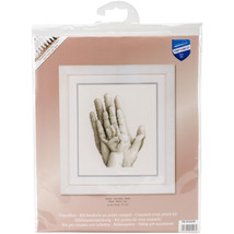 Vervaco Counted Cross Stitch Kit 8&quot;X10&quot;-Hands On Aida (14 Count) - £25.08 GBP