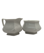 Vintage Wm Adams &amp; Soms Micratex Creamer and Sugar Bowl - €16,21 EUR