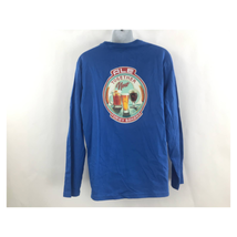 Men's Tommy Bahama blue cotton Long Sleeve graphic T-Shirt Size L New - £28.76 GBP