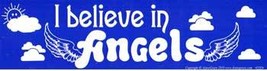 I Believe In Angels bumper sticker - £13.69 GBP