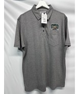 Ohio University Bobcats Men&#39;s BOXERCRAFT Logo Gray Pique Polo Shirt NEW ... - $46.94 CAD