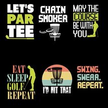 Golf Dad Shirt Funny Gift for Golf Lovers Retro Golf 6 Design for Men Pl... - $6.00
