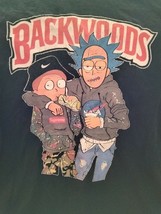 Backwoods  Supreme Graphic Rick And Morty T-Shirt  Men S/M Bootleg  - $33.66